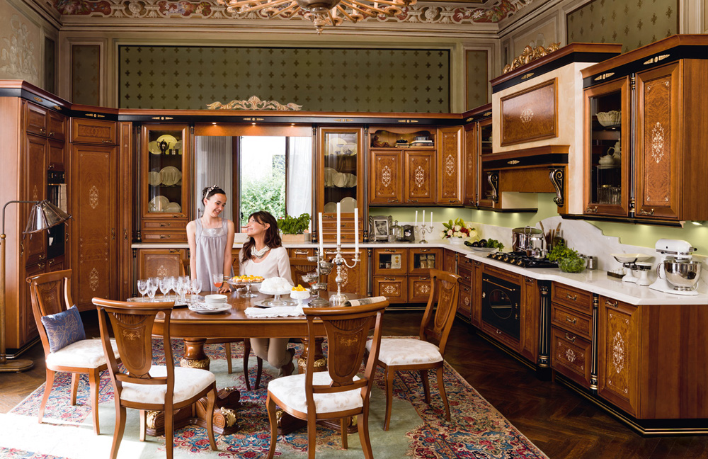 Элитная кухня Verona-mobili Esmeralda - фото